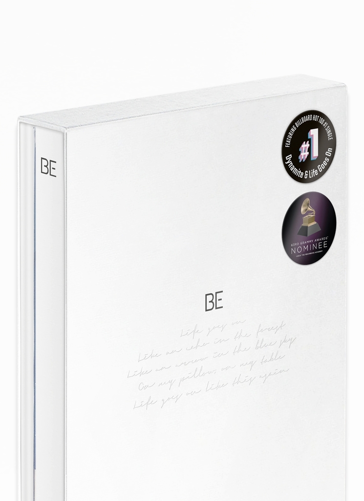 This photo, provided by Big Hit Entertainment, shows the online cover for an upcoming edition of the BTS album "BE." (PHOTO NOT FOR SALE) (Yonhap)