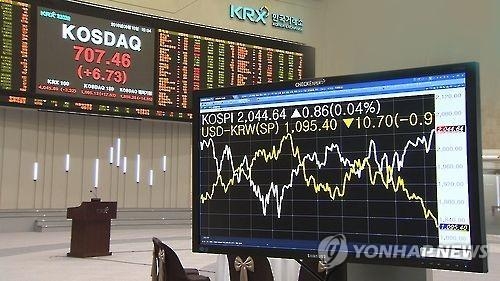 韓国の株式市場（イメージ）＝（聯合ニュース）