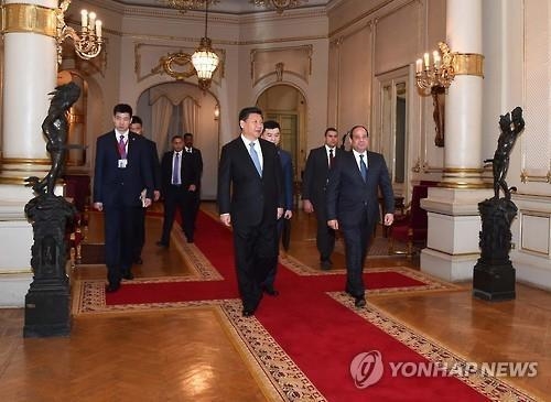 시진핑 중동서 경제 영향력 강화…이집트서 18조원대 계약(종합) - 3