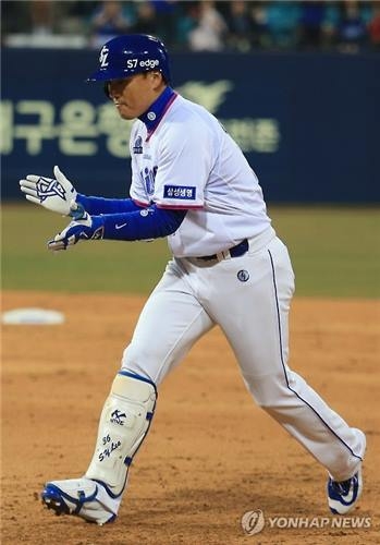 <프로야구> '국민타자' 이승엽, 역대 두 번째 1천200득점 - 2