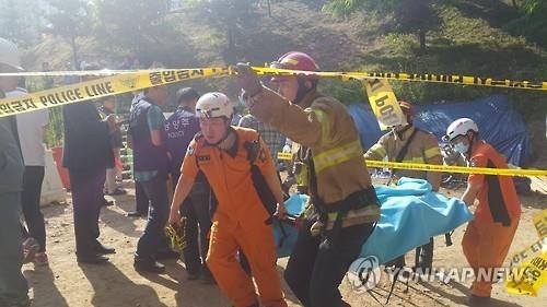 남양주 지하철 공사장 폭발로 붕괴…근로자 14명 사상(종합4보) - 3