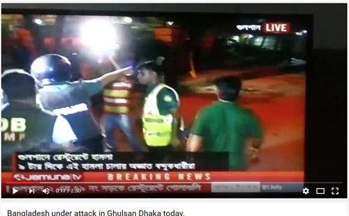 IS, 방글라 외교가 식당서 무장인질극…외국인 등 30여명 인질(종합2보) - 2