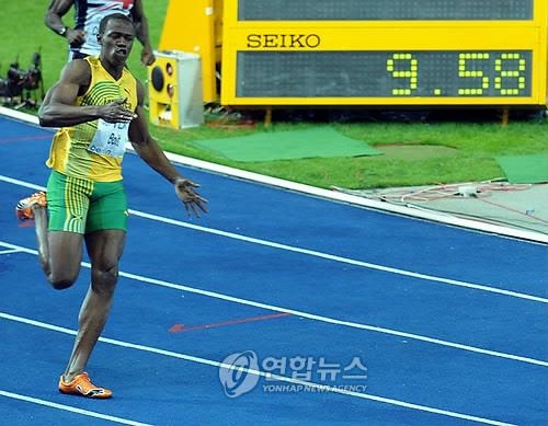 <올림픽> 10초 벽 깨진 지 48년…100m 세계기록의 역사 - 2
