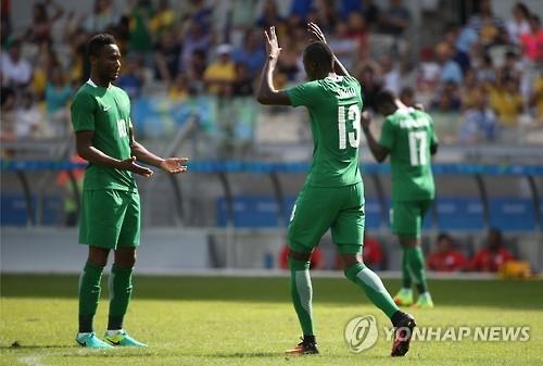 -올림픽- '도깨비 축구' 나이지리아, 온두라스 꺾고 동메달 - 2
