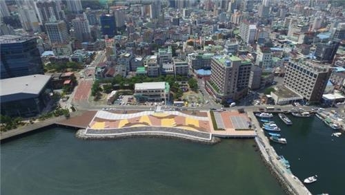 <경남소식> 거제 옥포항 친수시설 조성공사 준공 - 2