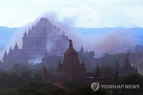 찬란한 불교유적 도시 미얀마 바간, 지진 한방에 '와르르' - 3