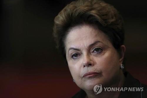 '운명의 일주일'…브라질 호세프 대통령 탄핵안 최종표결 개시 - 2