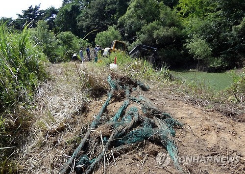 거창 부부 시신 발견 저수지 수색