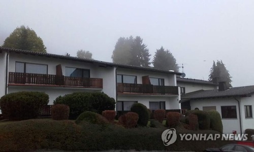 최순실씨가 묵은 것으로 추정되는 독일 호텔