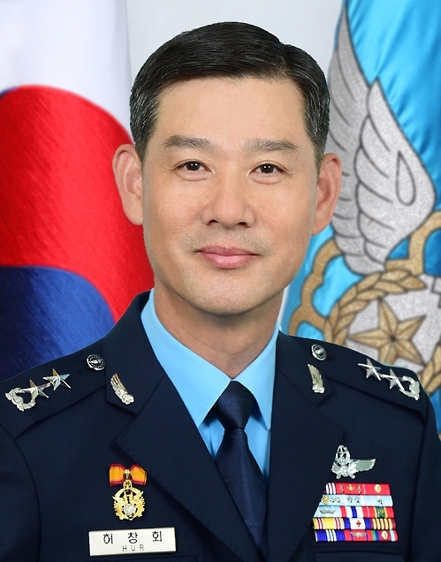 제38대 공군교육사령관 허창회 소장