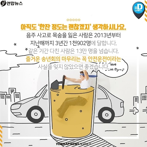 <카드뉴스> 송년회라 한 잔? 그럼 운전대는 놓으세요 - 10