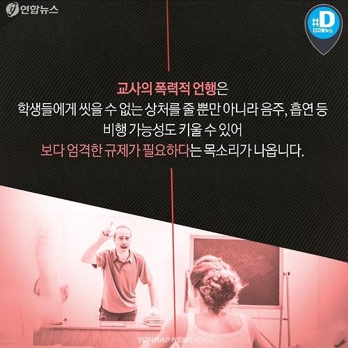 <카드뉴스> 도 넘은 교육현장 폭력 행위 - 6