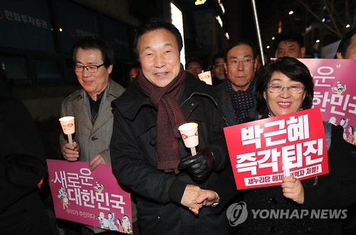 광주 방문 손학규