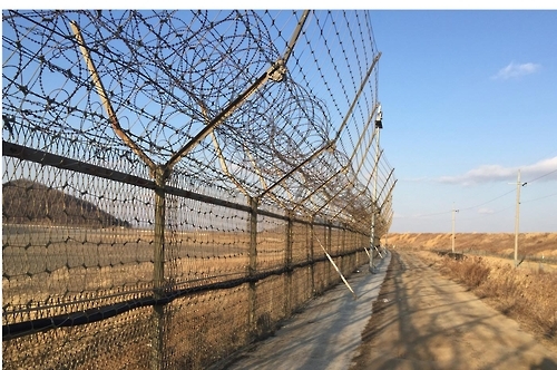 군사통제구역 철책선