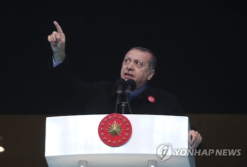 레제프 타이이프 에르도안 터키 대통령