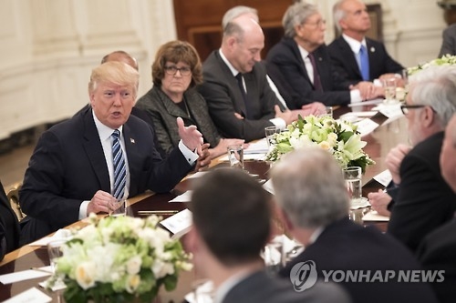 트럼프, 美항공사 경영진과 간담회