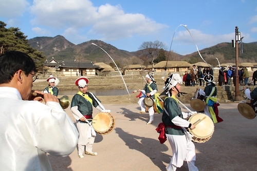 외암민속마을 농악