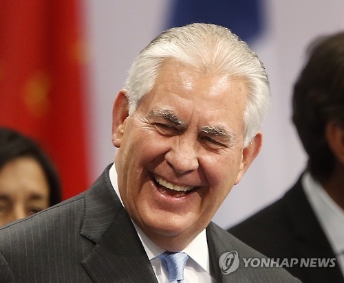 독일 본에서 열린 G20 외교장관 회의에 참석한 틸러슨 미국 국무장관(AP.연합뉴스)