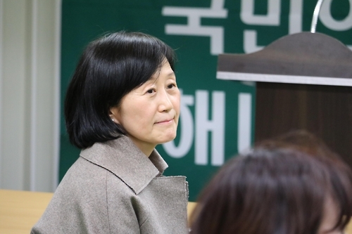 간담회 참석한 김미경 교수.