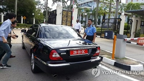 말레이 외교부, 강철 북한대사 초치