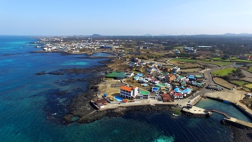하늘에서 본 북촌마을