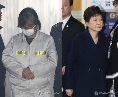 최순실씨와 박근혜 전 대통령