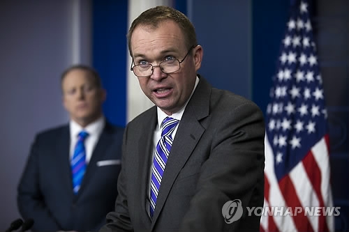 믹 멀베이니 백악관 예산국장