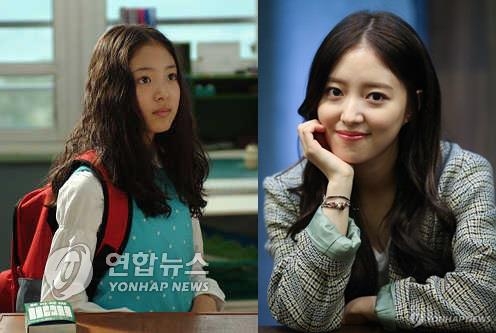 2004년 영화 '여선생 VS 여제자'의 이세영(왼쪽)과 현재의 이세영