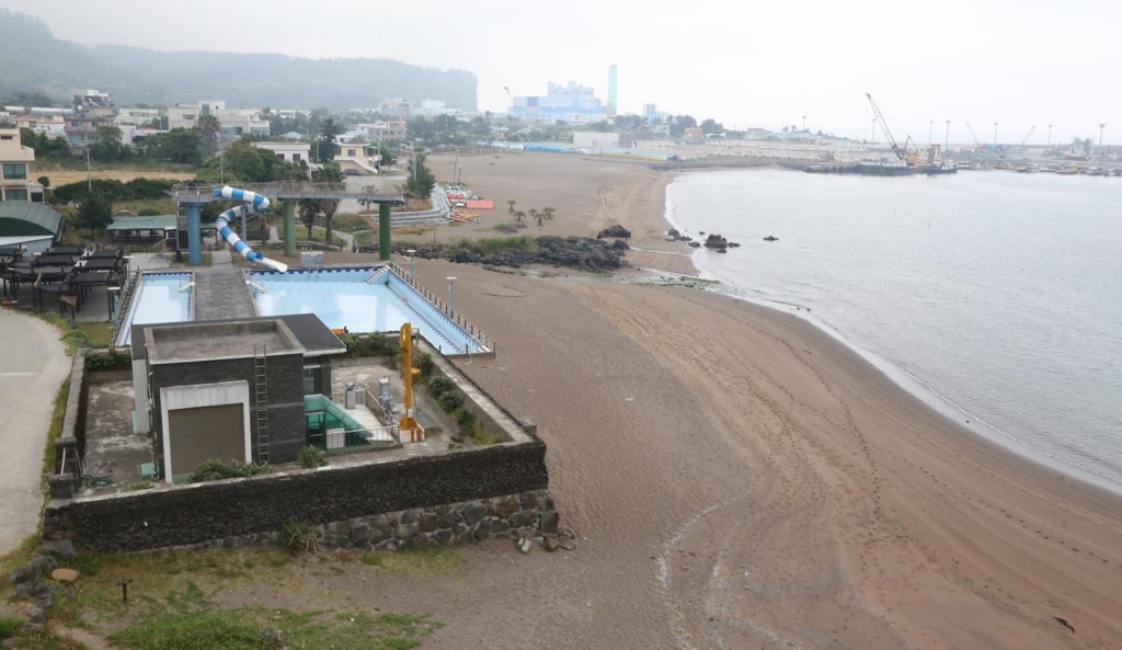 개장 앞둔 제주 화순금모래해변
