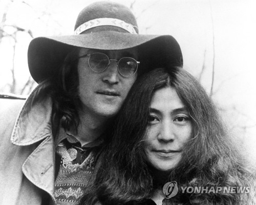 존 레넌과 부인 오노 요코의 1973년 모습