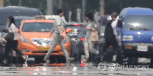 대전·충남 4개 시군에 폭염주의보 - 1