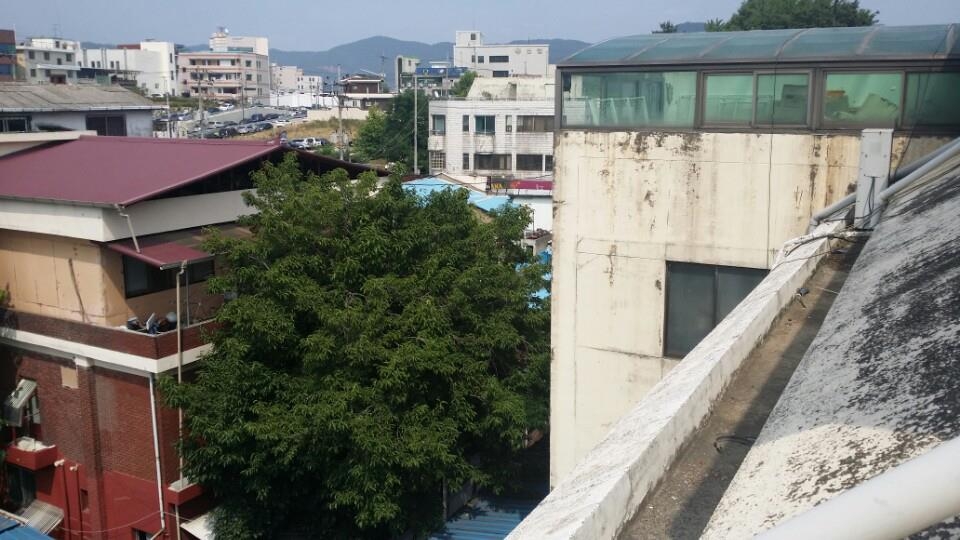 재개발사업 진행 중인 대흥4구역 모습