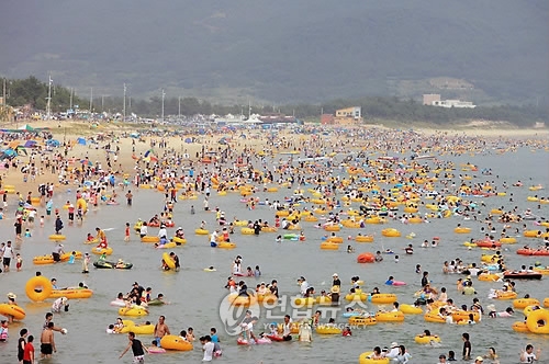 명사십리 해수욕장