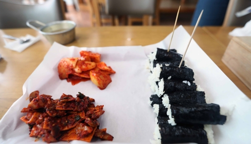 통영에서 먹는 충무김밥