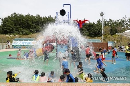 태안군에서 운영하는 폭염 쉼터