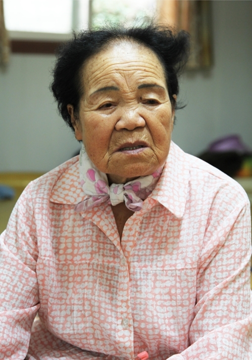 위안부 피해자 이옥선 할머니