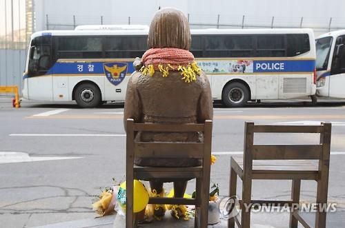 소녀상 옆 강제징용 노동자상…친구일까 불청객일까