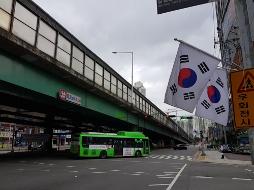 안양 예술공원 고가차도