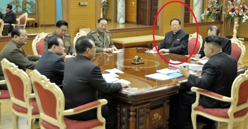 2013년 북한 3차 핵실험 결정 '협의회' 참석한 홍승무