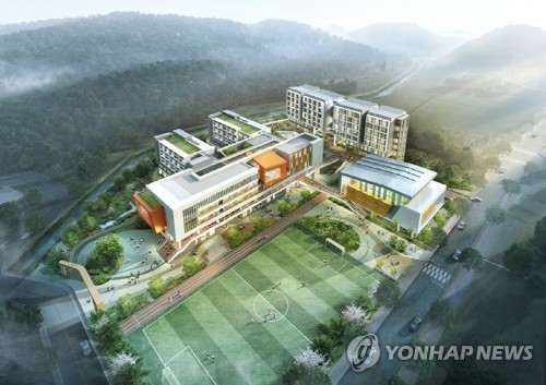 대구국제고 조감도