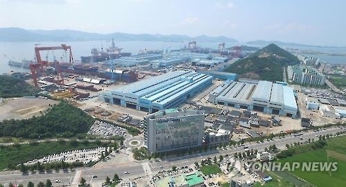 현대삼호중공업 전경