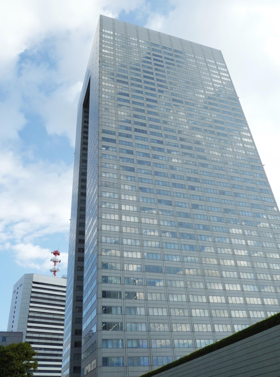 도시바(東芝) 본사가 입주한 건물