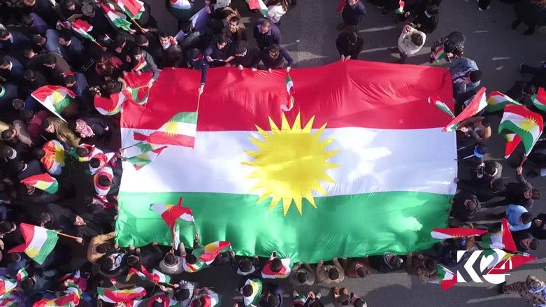 쿠르드자치정부 독립 지지 집회[쿠르디스탄24]