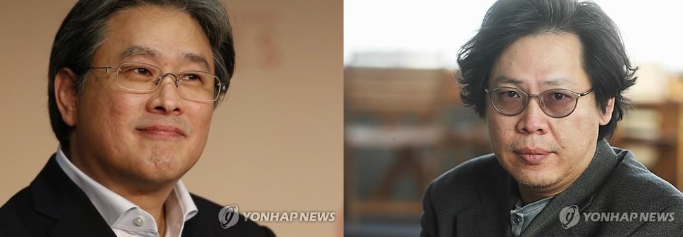 박찬욱(왼쪽) 박찬경 감독