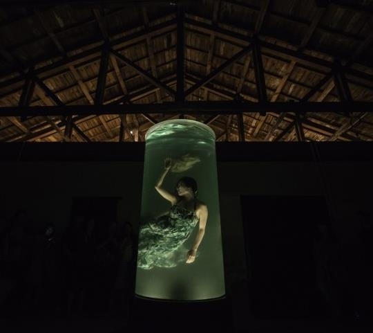 수중인간 퍼포먼스