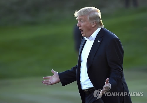 도널드 트럼프 미국 대통령