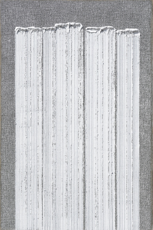하종현, 접합(Conjunction) 15-170, 180x120cm, 2015