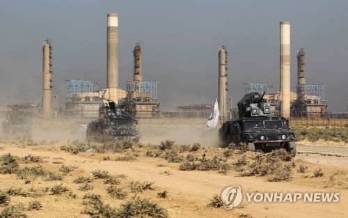 키르쿠크주의 석유시설을 장악한 이라크군[AFP=연합뉴스자료사진]