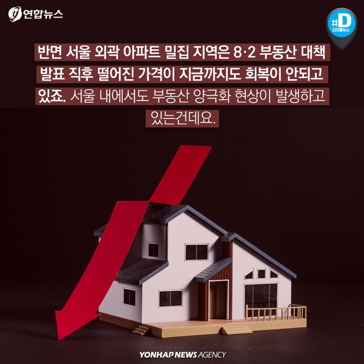 [카드뉴스] "강남아파트 넉달만에 4억원 올랐다는데 우리집은 떨어지네요" - 5