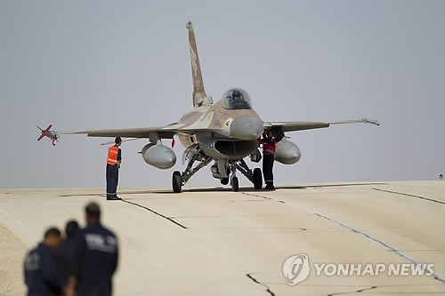 이스라엘 F-16 전투기